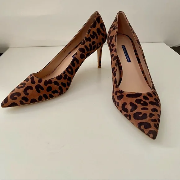 Stuart Weitzman Leopard Print Heels - Picture 5 of 10